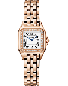 WJPN0087 Panthère de Cartier l Small model, Quartz movement, Rose gold