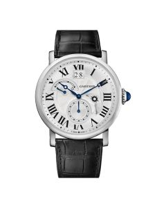 W1556368 Rotonde de Cartier l 42 mm, automatic movement, steel, leather