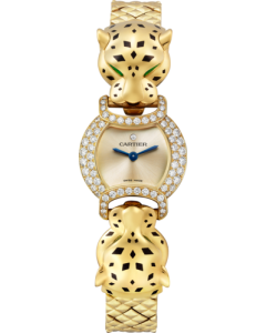 HPI01731 La Panthère de Cartier l Quartz movement, Yellow gold, Tsavorites