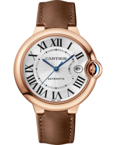 WGBB0051 Ballon Bleu de Cartier | 40 mm, automatic movement, 18K Rose gold, leather