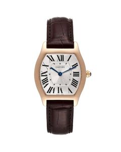 W1556362 Tortue l Manual, 18K Rose Gold, Brown leather strap