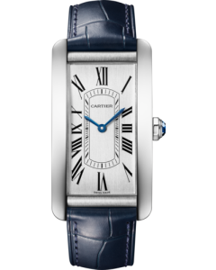 WSTA0083 Tank Américaine l Large model, automatic mechanical movement, steel, leather