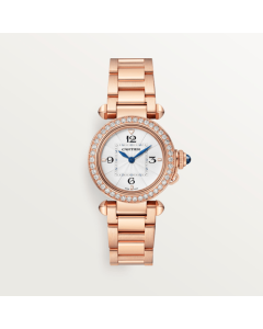 WJPA0025 Pasha de Cartier l Quartz Movement, Rose Gold Bracelet