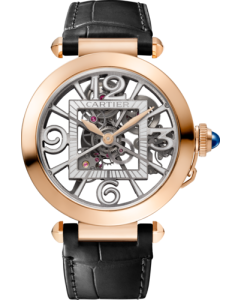 WHPA0018 Pasha de Cartier | 41 mm, automatic movement, rose gold, 2 interchangeable leather straps