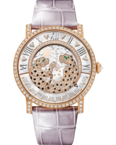 HPI01520 Panthère Jewelry Watch | Hand-wound mechanical movement | Rose gold