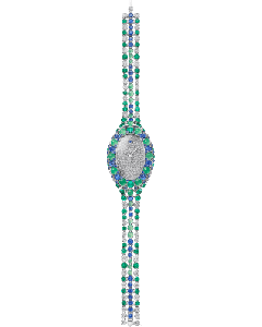 HPI01769 Baignoire l Small model, Quartz movement, White gold