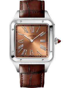 WGSA0113 Santos-Dumont l Extra-large model, Manual mechanical movement, Platinum