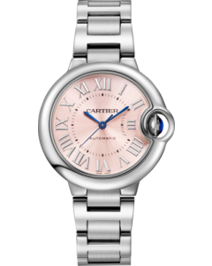 WSBB0068 Ballon Bleu de Cartier watch l 33 mm, automatic mechanical movement, steel