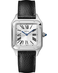 WSSA0087 Santos-Dumont l Small model, quartz movement, steel, leather