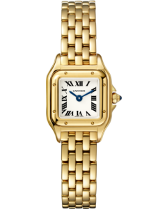 WGPN0048 Panthère de Cartier l Mini model, quartz movement, yellow gold