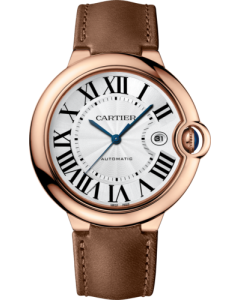 WGBB0049 Ballon Bleu de Cartier l 42mm, automatic movement, rose gold, leather