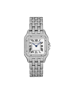 HPI01130 Panthère de Cartier | Medium model, quartz movement, white gold, diamonds
