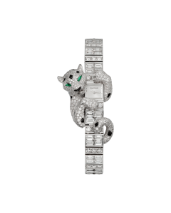 Panthère Jewelry | White gold, emeralds, onyx, diamonds