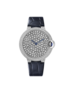 HPI01515 Ballon Bleu de Cartier watch | 37 mm, automatic mechanical movement, white gold