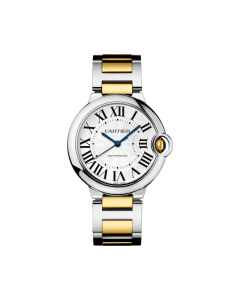 Ballon Bleu de Cartier | 36 mm, mechanical movement with automatic winding, yellow gold, steel