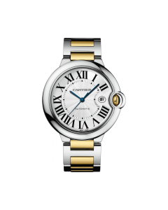 Ballon Bleu de Cartier | 42 mm, mechanical movement with automatic winding, yellow gold, steel