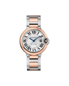 W2BB0033 Ballon Bleu de Cartier | 36 mm, mechanical movement with automatic winding, rose gold, steel