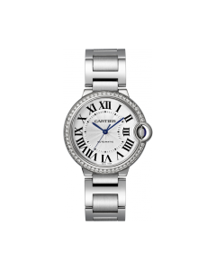 W4BB0017 Ballon Bleu de Cartier | 36mm, automatic movement, steel, diamonds