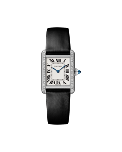 W4TA0016 Tank Must | Small model, high autonomy quartz movement, steel, diamonds, leather