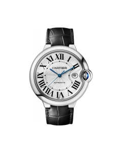 W69016Z4 Ballon Bleu de Cartier | 42mm, automatic movement, steel, leather