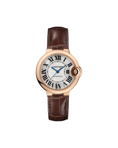 W6920069 Ballon Bleu de Cartier | 33mm, automatic movement, rose gold, leather