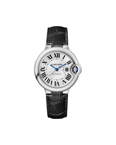 W6920085 Ballon Bleu de Cartier | 33mm, automatic movement, steel, leather
