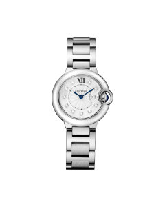WE902073 Ballon Bleu de Cartier | 28 mm, quartz movement, steel, diamonds