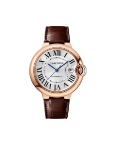 WGBB0035 Ballon Bleu de Cartier | 40 mm, automatic movement, 18K Rose gold, leather