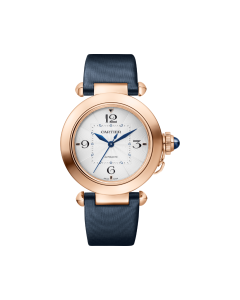 WGPA0016 Pasha de Cartier | 35 mm, automatic movement, rose gold, 2 interchangeable leather straps