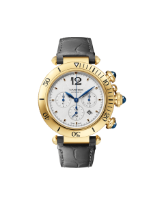 WGPA0017 Pasha de Cartier | 41 mm, chronograph, automatic movement, 18K yellow gold, interchangeable leather straps
