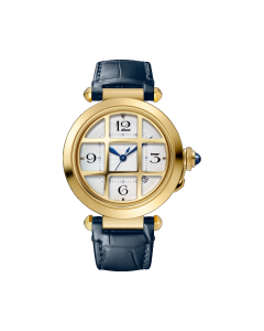 WGPA0019 Pasha de Cartier | 41 mm, automatic movement, yellow gold, interchangeable leather straps