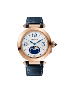 Pasha de Cartier | 41 mm, automatic movement, rose gold, interchangeable leather straps
