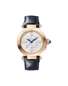 WGPA0027 Pasha de Cartier watch | 35 mm, automatic movement, rose gold, interchangeable leather straps