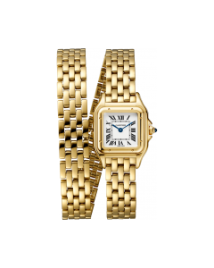 WGPN0039 Panthère de Cartier watch | Small model, quartz movement, yellow gold