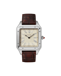 WGSA0036 Santos Dumont | XL watch, platinum, and precious Santos-Dumont "La Demoiselle” box, numbered limited edition of 30 pieces