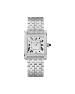 WGTA0111 Tank Normale | Large model, hand-wound mechanical movement, platinum,