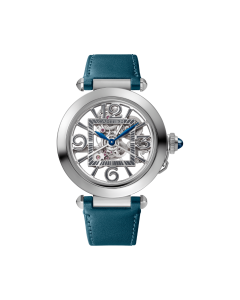 WHPA0009 Pasha de Cartier | 41 mm, automatic movement, steel, interchangeable metal and leather straps