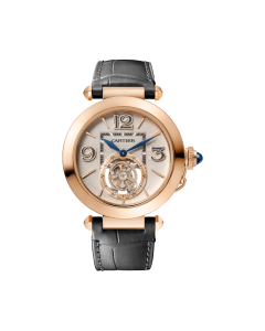 WHPA0010 Pasha de Cartier | 41 mm, mechanical movement with manual winding, rose gold, 2 interchangeable leather straps