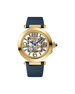 WHPA0015 Pasha de Cartier | 41 mm, automatic movement, yellow gold, interchangeable leather straps