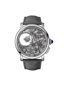 WHRO0064 Rotonde de Cartier | 45mm, hand-wound mechanical movement, titanium, leather
