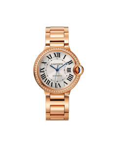 WJBB0037 Ballon Bleu de Cartier | 36mm, automatic movement, rose gold, diamonds