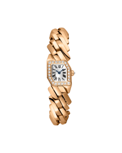 WJBJ0002 Maillon de Cartier | Small model, quartz movement, rose gold, diamonds