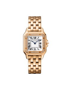 WJPN0009 Panthère de Cartier | Medium model, quartz movement, rose gold, diamonds