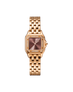 WJPN0035 Panthère de Cartier | Small model, quartz movement, rose gold, diamonds