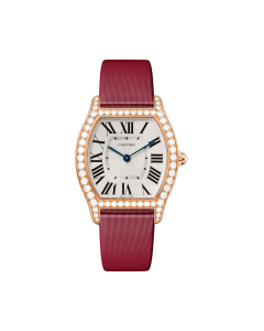 WJTO0007 Cartier Tortue | Medium model, hand-wound mechanical movement, rose gold, diamonds