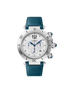 WSPA0029 Pasha de Cartier | 41 mm, chronograph, automatic movement, steel, interchangeable metal and leather straps