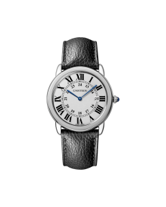 Ronde Solo de Cartier | 36mm, steel, leather