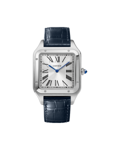 WSSA0032 Santos Dumont | Extra-large model, hand-wound mechanical movement, steel, leather