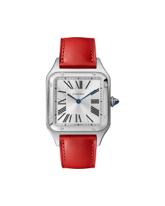 WSSA0040 Santos Dumont | Large model, quartz movement, steel, leather