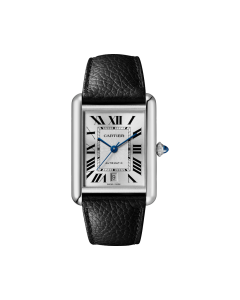 WSTA0040 Tank Must | Extra-large model, automatic movement, steel, leather